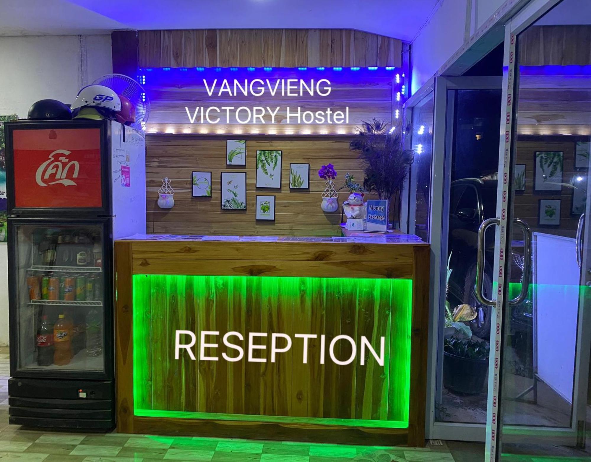 Vang Vieng Victory Hostel מראה חיצוני תמונה