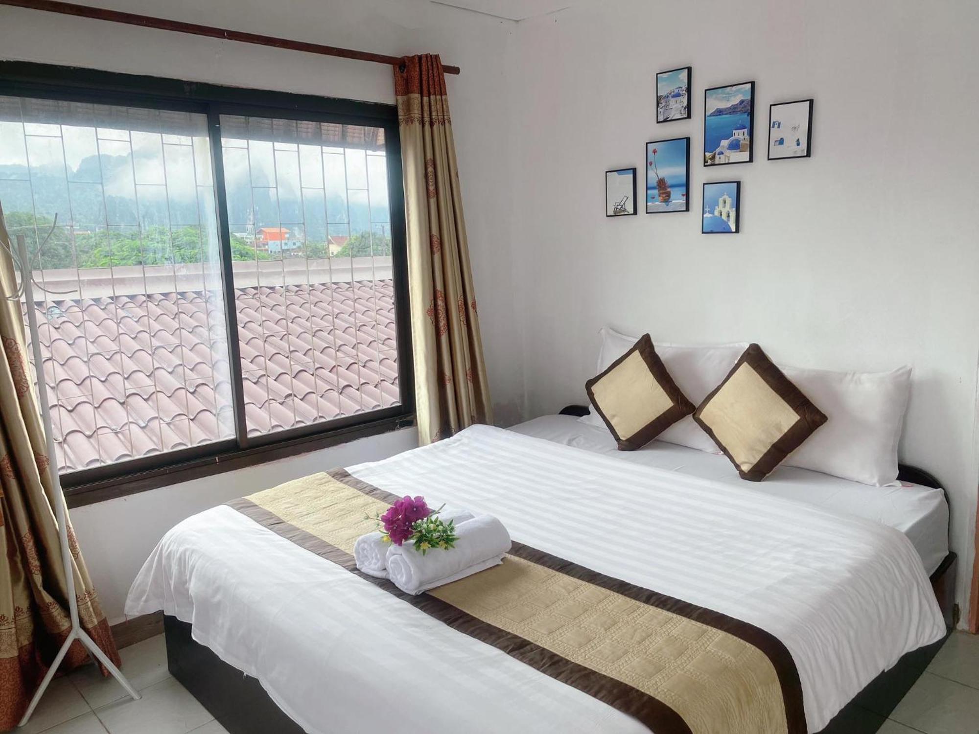 Vang Vieng Victory Hostel מראה חיצוני תמונה