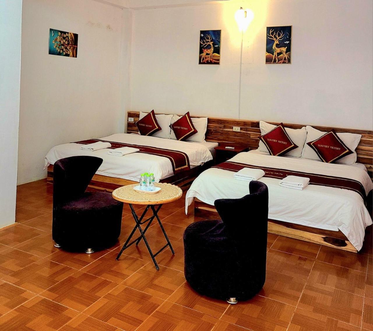 Vang Vieng Victory Hostel מראה חיצוני תמונה